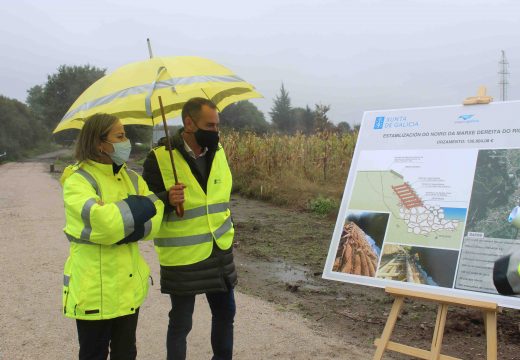 O alcalde de Padrón destaca a obra realizada con fondos autonómicos no río Sar en Estramundi de Abaixo para disminuir o risco de inundacións